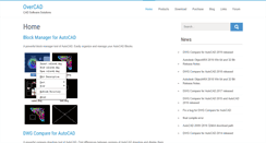 Desktop Screenshot of overcad.com